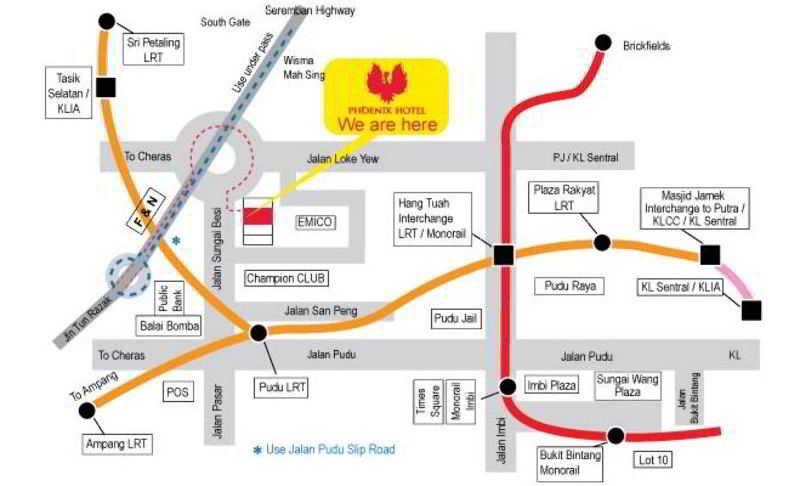 Phoenix Hotel Kuala Lumpur Ngoại thất bức ảnh